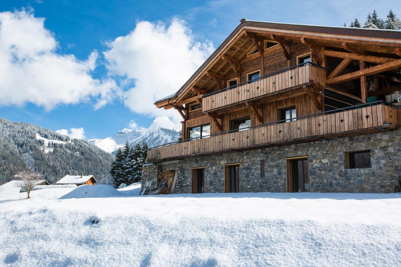 Bed and Breakfast Les Mazots Des Fees Morzine Exteriér fotografie